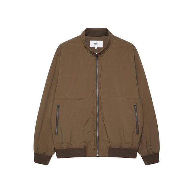 노티그 하이넥 블루종 점퍼 OMP1JPUF102W1 35751582