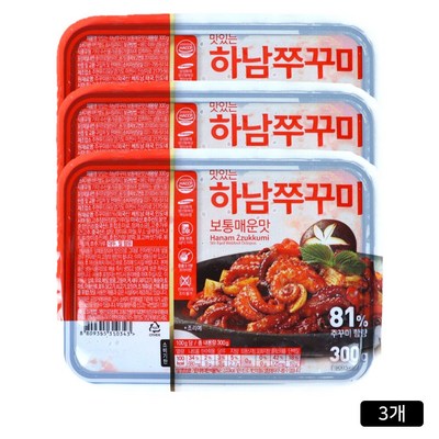 주현푸드 하남쭈꾸미 보통매운맛 300g (3개)_이미지