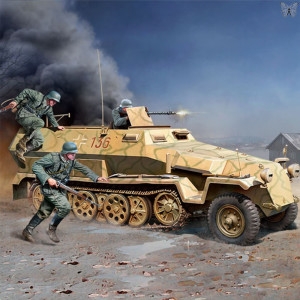 아카데미 ACA0013540 1 35 독일 반궤도 장갑차 251 1 Ausf.C형 하노마그 일반판