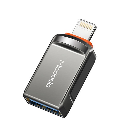 Mcdodo OT-860 USB 3.0 to 라이트닝 8핀 OTG 젠더이미지입니다. 누르면 해당 게시물로 새창이동합니다.