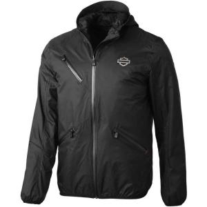 할리데이비슨 남성 Cordura 립스탑 슬림 핏 자켓, 블랙 98400-19VM