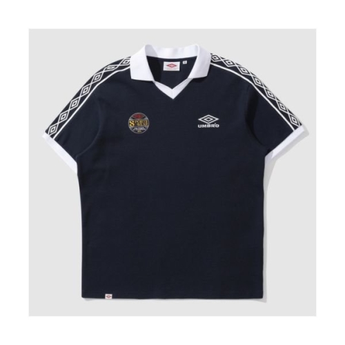 엄브로 HBL OG 와플지 반팔 게임 셔츠 베이지 UP221CRJ51_이미지