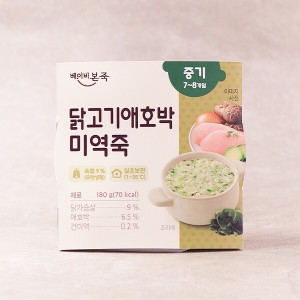 닭고기애호박미역죽 180g