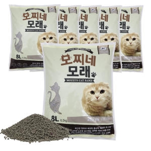 코리아독스 모찌네 모래 무향 6.2kg (6개)_이미지