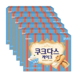 크라운제과 쿠크다스 케이크 154g (6개)