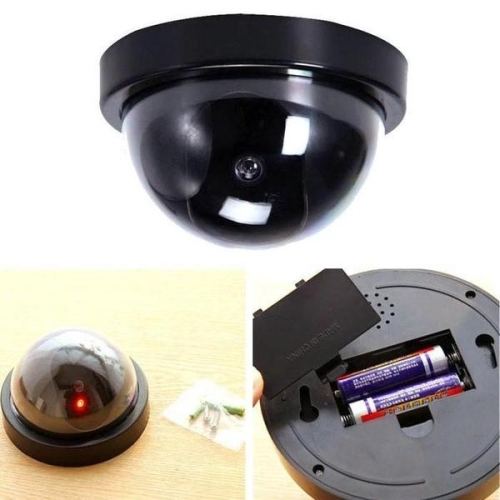 셀러허브 JU 방범용 돔형 페이크 카메라 모형 감시 모형카메라 CCTV S40166358_이미지