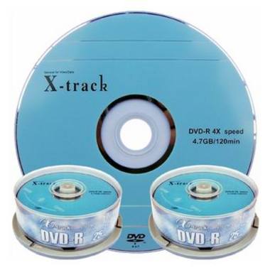 X-track DVD-R 4.7GB 4x ���� 50��
