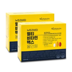 뉴트라비타 멀티비타민맥스 올인원 2050mg 30포 (2개)