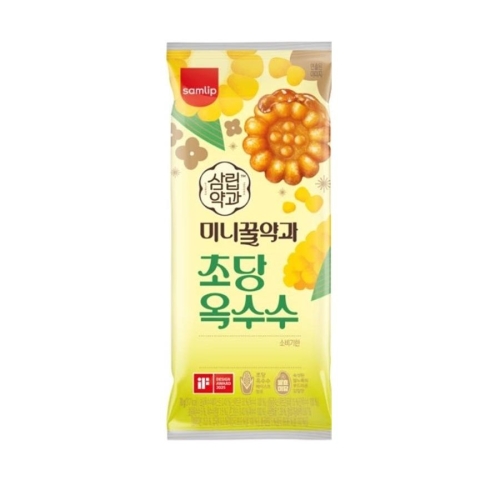 SPC삼립 미니 꿀약과 초당옥수수 70g