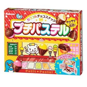 카바야 일본 쁘띠 파스텔 초코과자 45g 10개