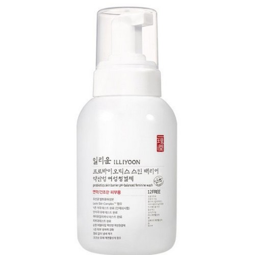 일리윤 프로바이오틱스 스킨배리어 약산성 여성청결제 300ml (2개)_이미지
