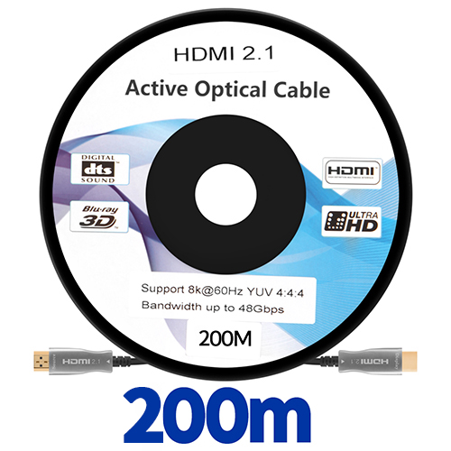 이지넷유비쿼터스 넥스트 HDMI 2.1 AOC 광케이블 (NEXT-7200HAOC-8K, 200m)_이미지