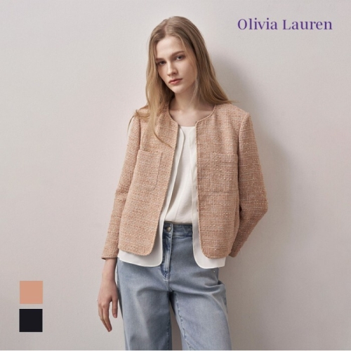 세정 올리비아로렌 여성 블렌드 트위드자켓 VOCFU6M3211
