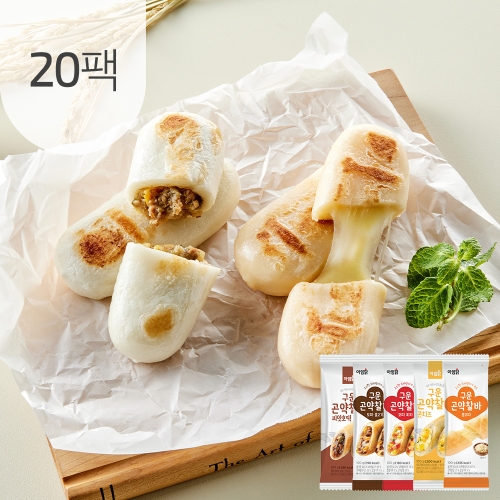 아임닭 구운 곤약찰바 100g 5종 (20개)_이미지