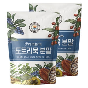 해나식품 도토리묵 가루 분말 500g (2개)
