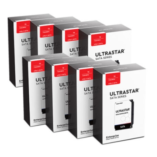 Western Digital Ultrastar DC HC560 박스 패키지 7200/512M WUH722020ALE6L4 (8x20TB)_이미지