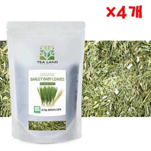 유기농 새싹보리 X 4개 리필팩 차 보리순 잎