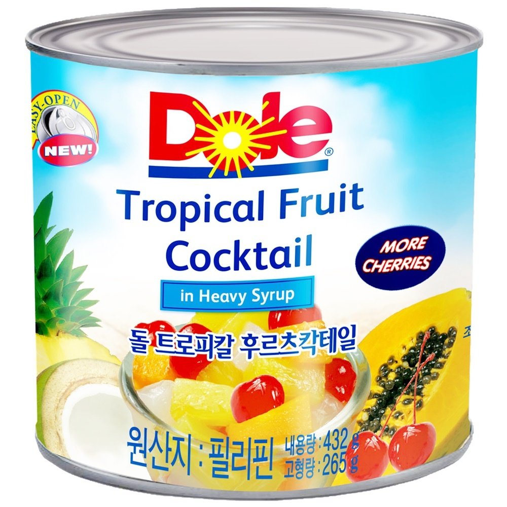트로피칼 후르츠 칵테일 432g