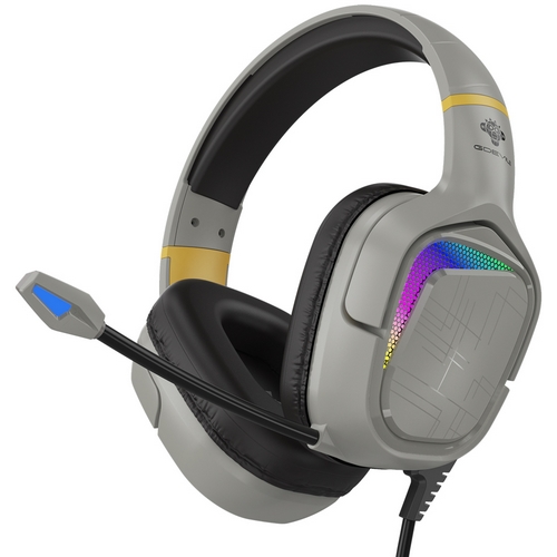 GDEVIL G538 WILDCAT 가상 7.1채널 RGB 게이밍 헤드셋 (그레이)_이미지