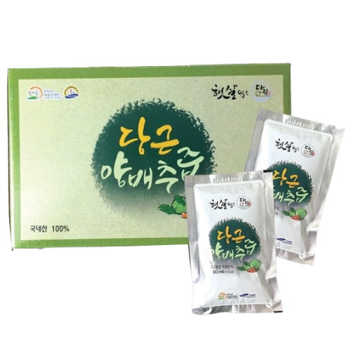 다림식품 당근 양배추즙 100ml 50포 (2개)_이미지
