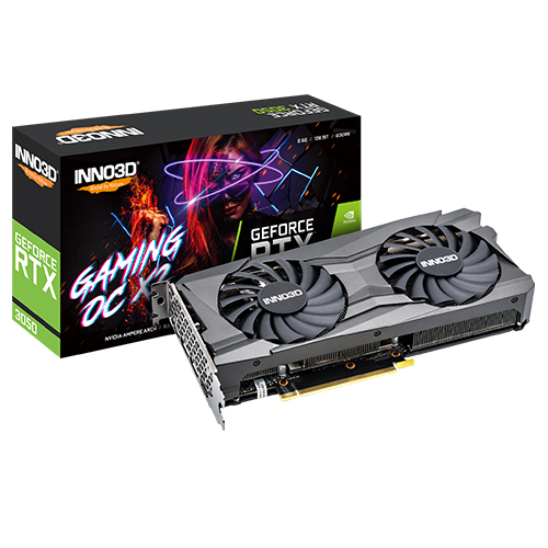 INNO3D 지포스 RTX 3050 GAMING OC D6 8GB X2_이미지