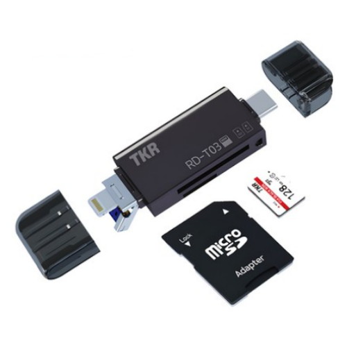 태경리테일 RD-T03 OTG 3 in 1 카드리더기이미지입니다. 누르면 해당 게시물로 새창이동합니다.