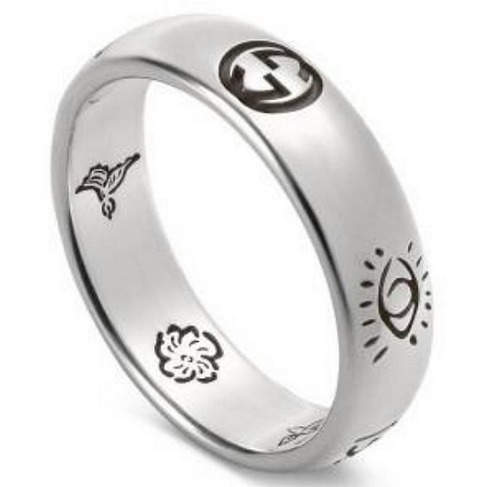 구찌 사랑에 눈이 멀다 실버 반지 455247 J8400 0701_이미지