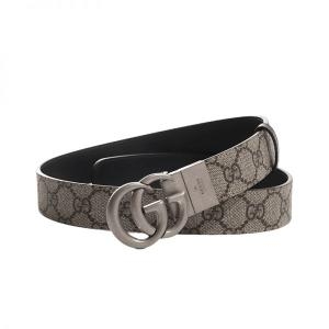 Reversible belt with Double G buckle 남성 벨트 643847 CAO2T 8170