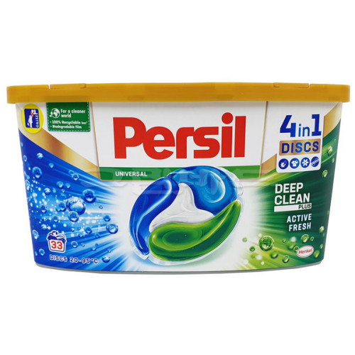 퍼실 ㅤ딥클린 4in1 디스크 유니버셜 캡슐세제 33개입 (1개)_이미지