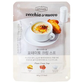신세계푸드 베키아에누보 포테이토 크림<b>스프</b> 180g