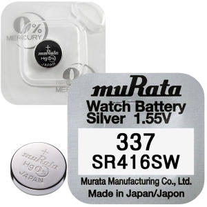 무라타 SR416sw / 337 시계용 건전지 1알_이미지