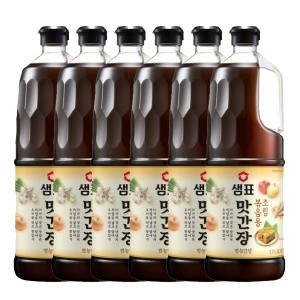 샘표식품 샘표 맛간장 조림볶음용 1.7L (6개)