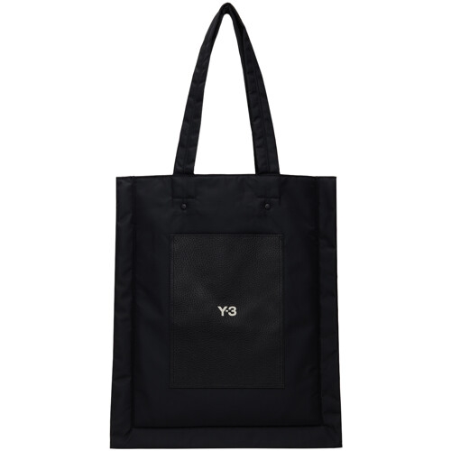 Y3 야마모토 블랙 럭스 토트백 241138M172005