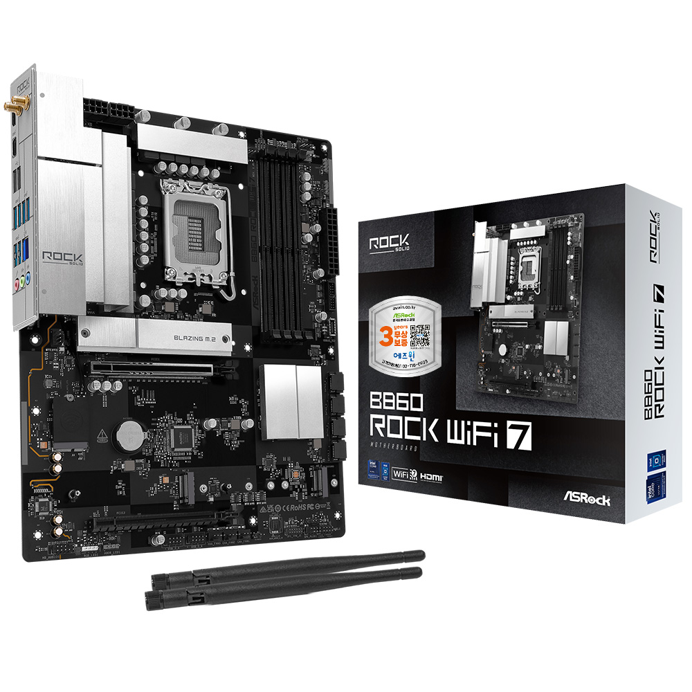 <b>ASRock</b> B860 Rock WiFi 7 에즈윈