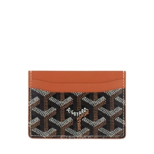 고야드 생쉴피스 카드 홀더 (블랙 탄)_이미지