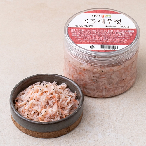 쿠팡 곰곰 새우젓 500g (5개)