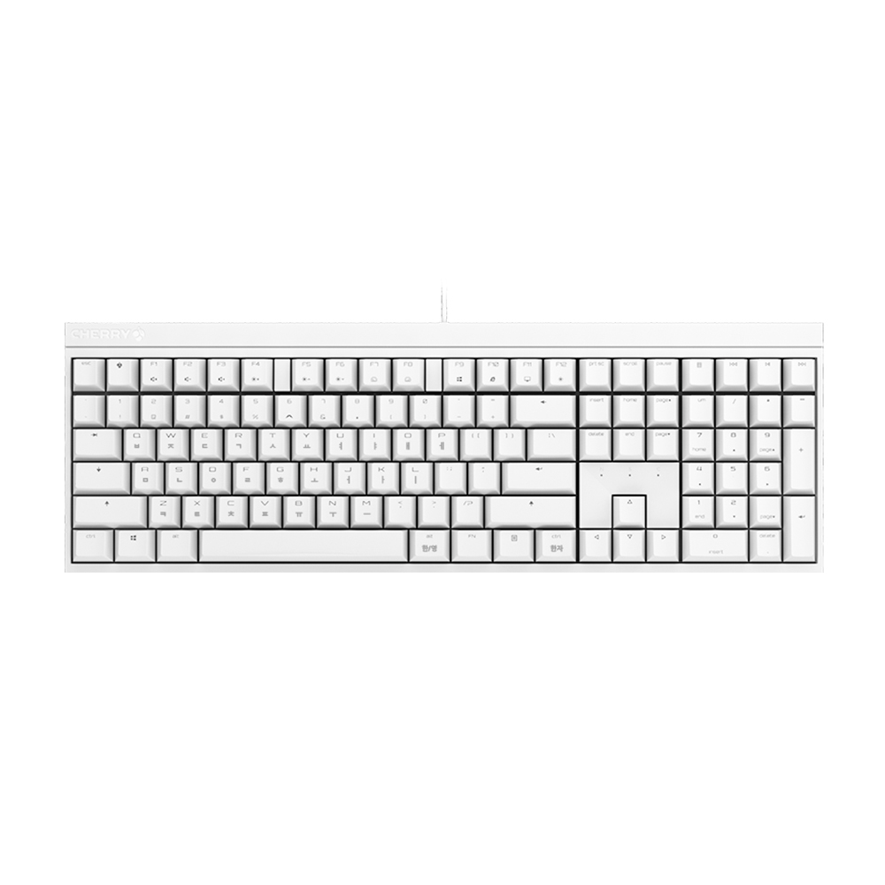 CHERRY MX BOARD 2.0S 화이트 (저소음 적축)