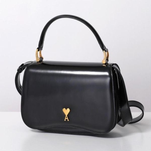 아미 MUST IT_ 글레이즈드 가죽 파리 탑 핸들 백 ULL718 AL0139 001