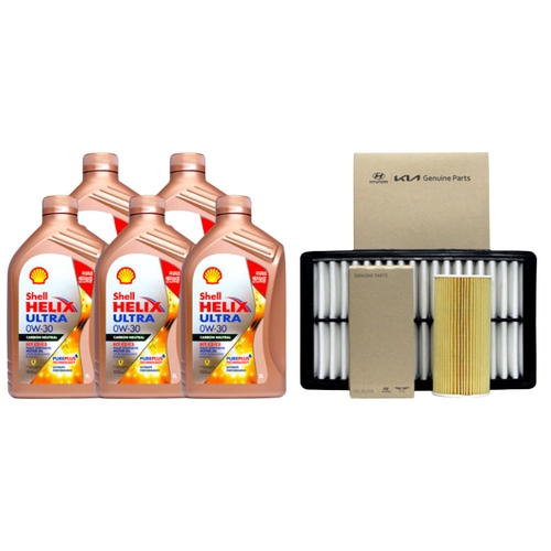 쉘 힐릭스 울트라 ECT C2/C3 0W30 5L + 순정필터 기아 셀토스 디젤