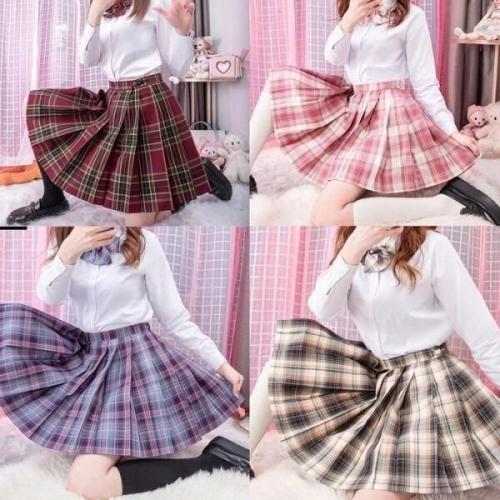 셀러허브 패션 JHP9S7TQ_51IB 5color 여자스커트 스쿨룩 플리츠 생활