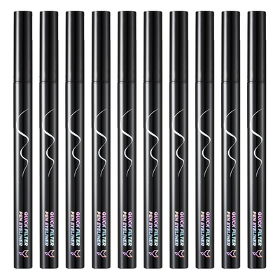 여우화장대 퀵필터 펜 아이라이너 0.5g (10개)_이미지