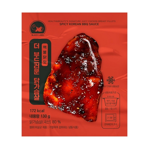 더 부드러운 닭가슴살 핵불닭 130g