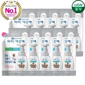 아이깨끗해 키친용 핸드 솝 리필 200ml (10개)_이미지