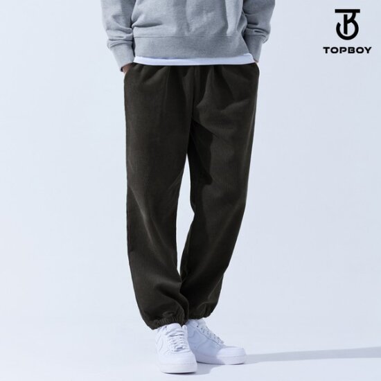  탑보이 코듀로이 골덴 밴딩 조거팬츠 DB056