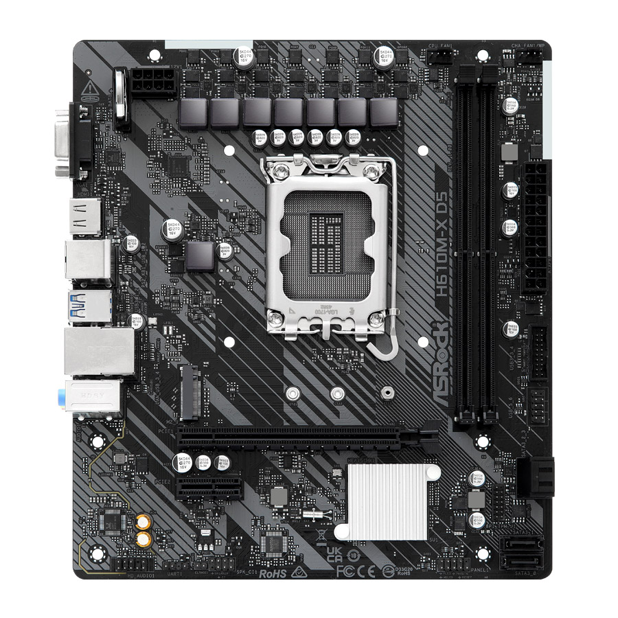 ASRock H610M-X D5 디앤디컴 (벌크)_이미지