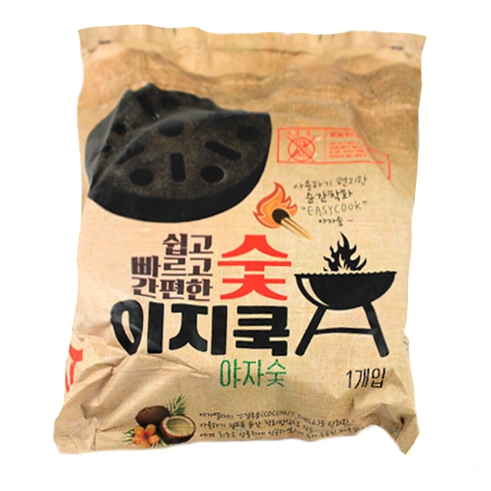 카본텍 이지쿡 야자 숯 520g [1개]