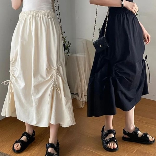 아이우먼 위쉬몰 RA 리다플레어옆셔링스커트 Q851H504 빅사이즈