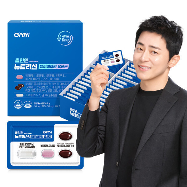 GNM자연의품격 올인원 뉴트리션 멀티비타민 유산균 30팩 (6개)_이미지