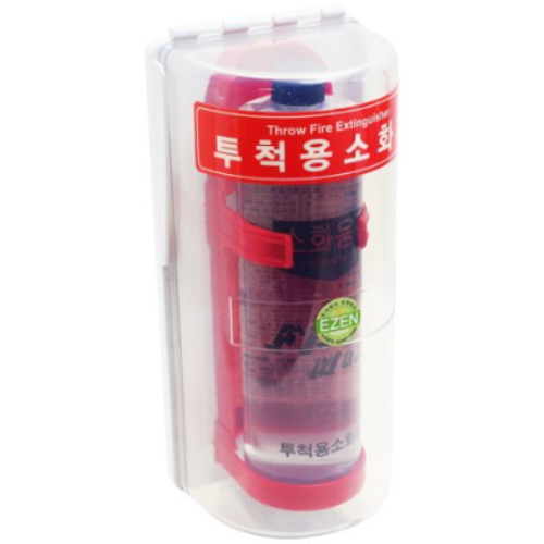 우성아이엔디 화이어매직 투척용 소화기 600ml + 투척용소화기함이미지입니다. 누르면 해당 게시물로 새창이동합니다.