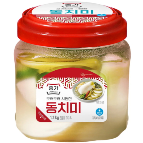 대상 종가 동치미 1.2kg (1개)